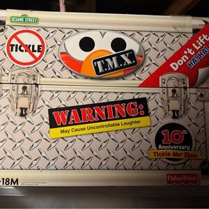 Fisher-Price TMX Elmo Toy Chest with Warning Graphics